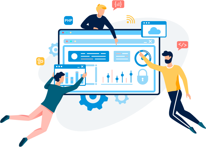 Team Collaboration Illustration